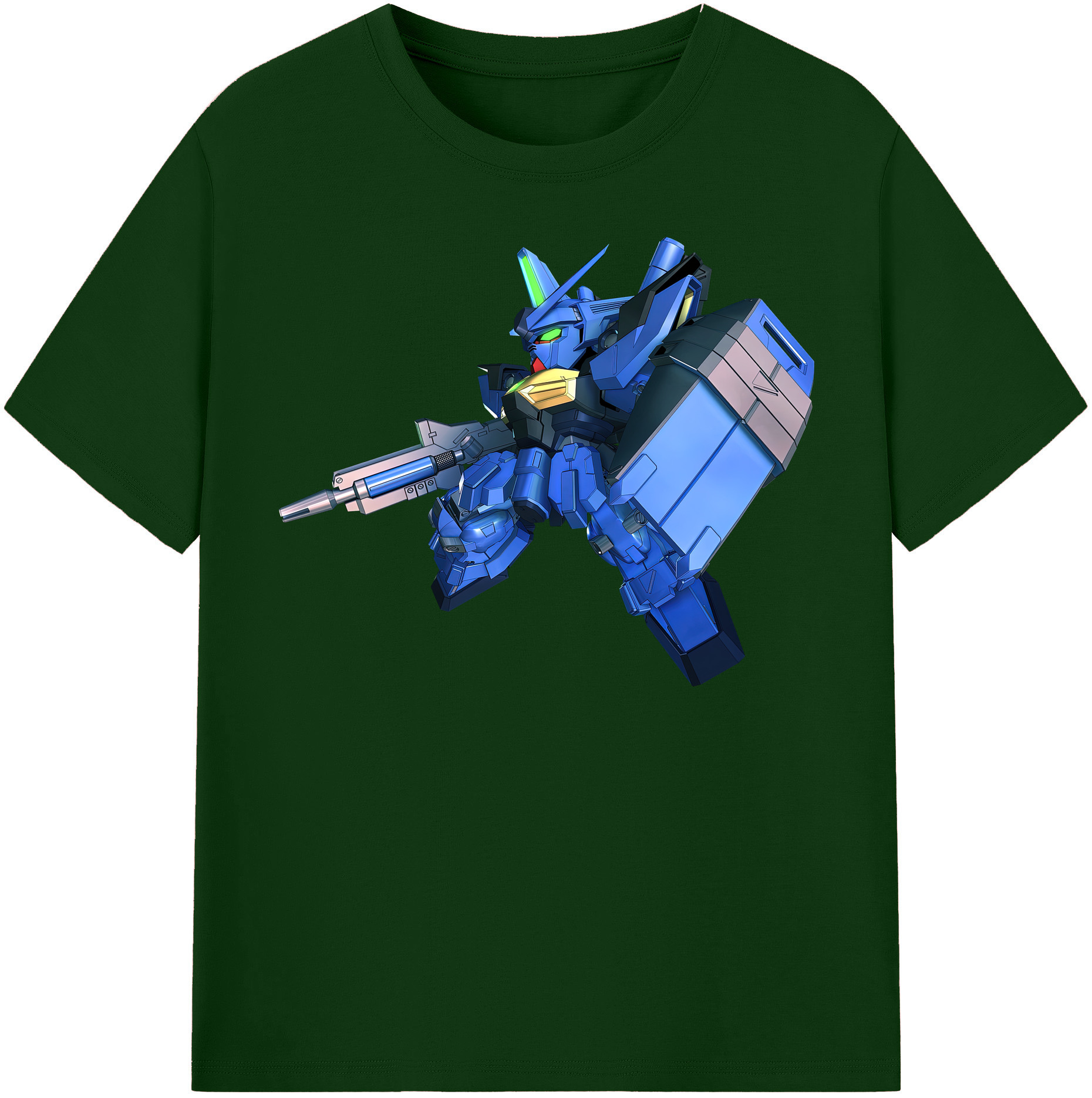 （画像用） 機動戦士ガンダム Mobile Suit Gundam 綿100％半袖Tシャツ（フロントプリント）